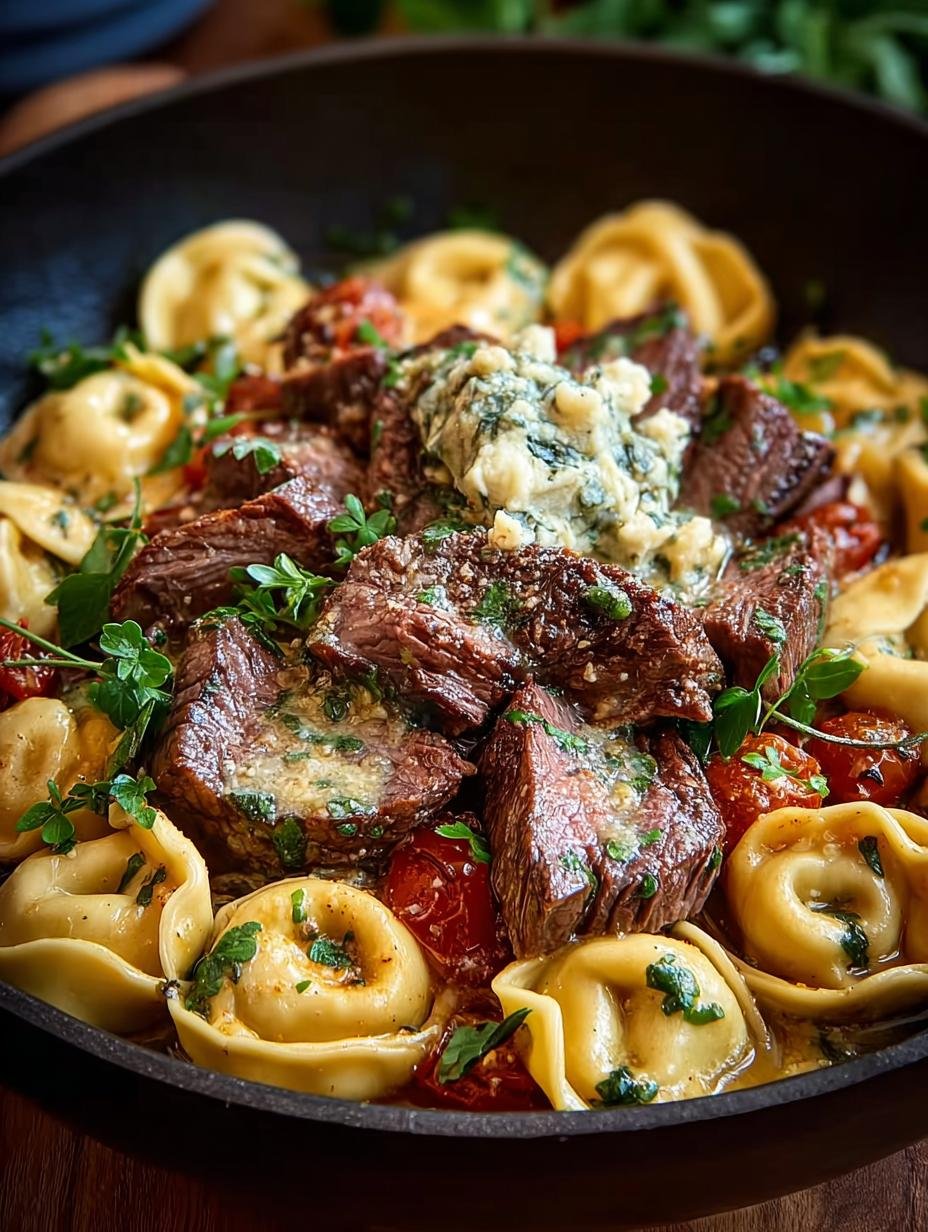 Garlic Steak Tortellini: 7 Irresistible Flavor Combinations - Garlic Steak Tortellini - main visual representation