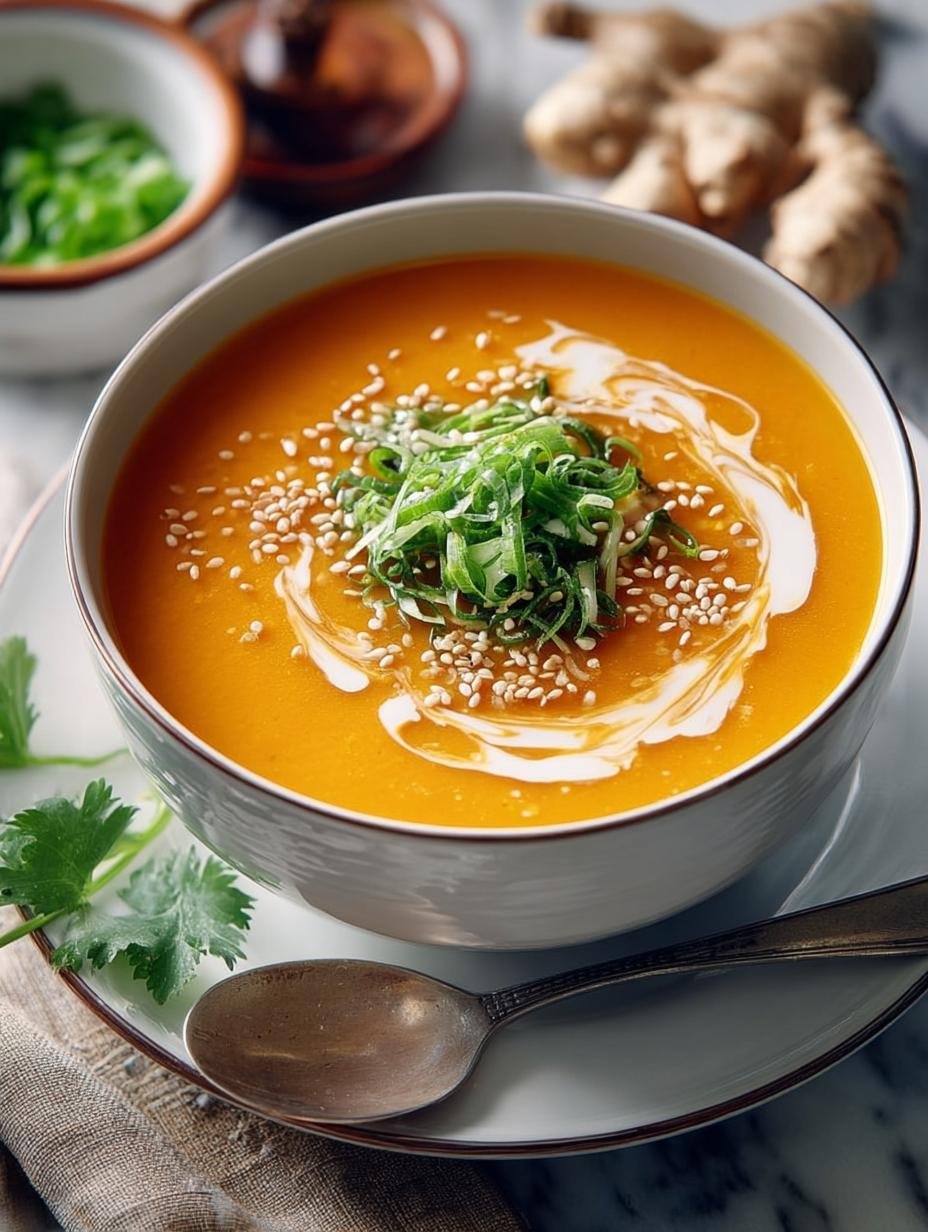 Ginger Sweet Potato Soup