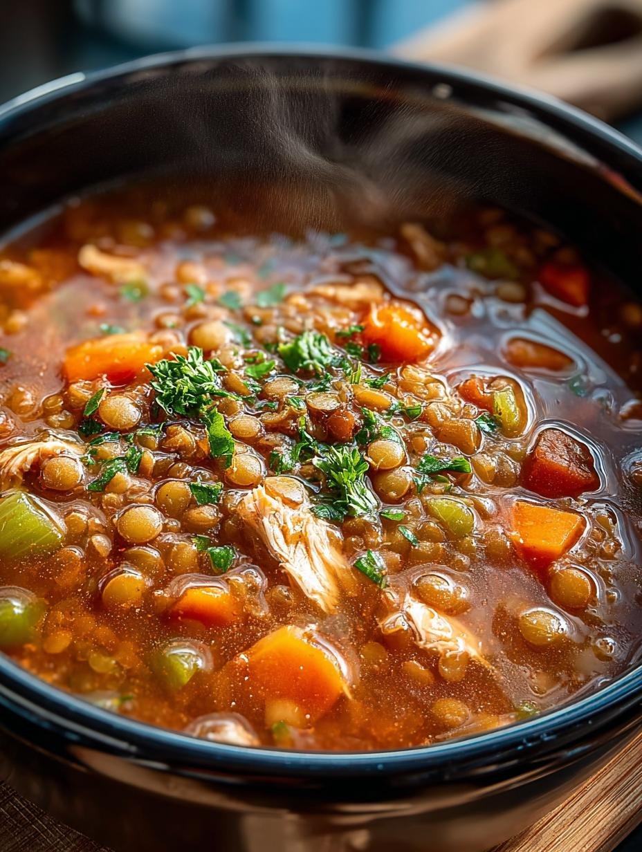 Hearty Turkey Lentil Soup: 5 Warm Recipes for Winter 2 Hearty Turkey Lentil Soup: 5 Warm Recipes for Winter - Hearty Turkey Lentil Soup - main visual representation
