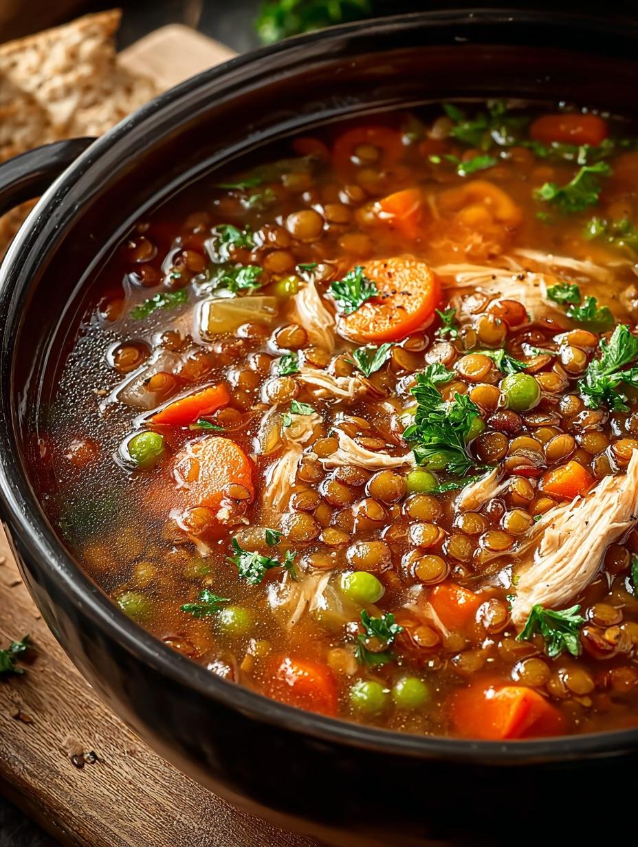 Hearty Turkey Lentil Soup: 5 Warm Recipes for Winter 3 Hearty Turkey Lentil Soup: 5 Warm Recipes for Winter - Hearty Turkey Lentil Soup - additional detail