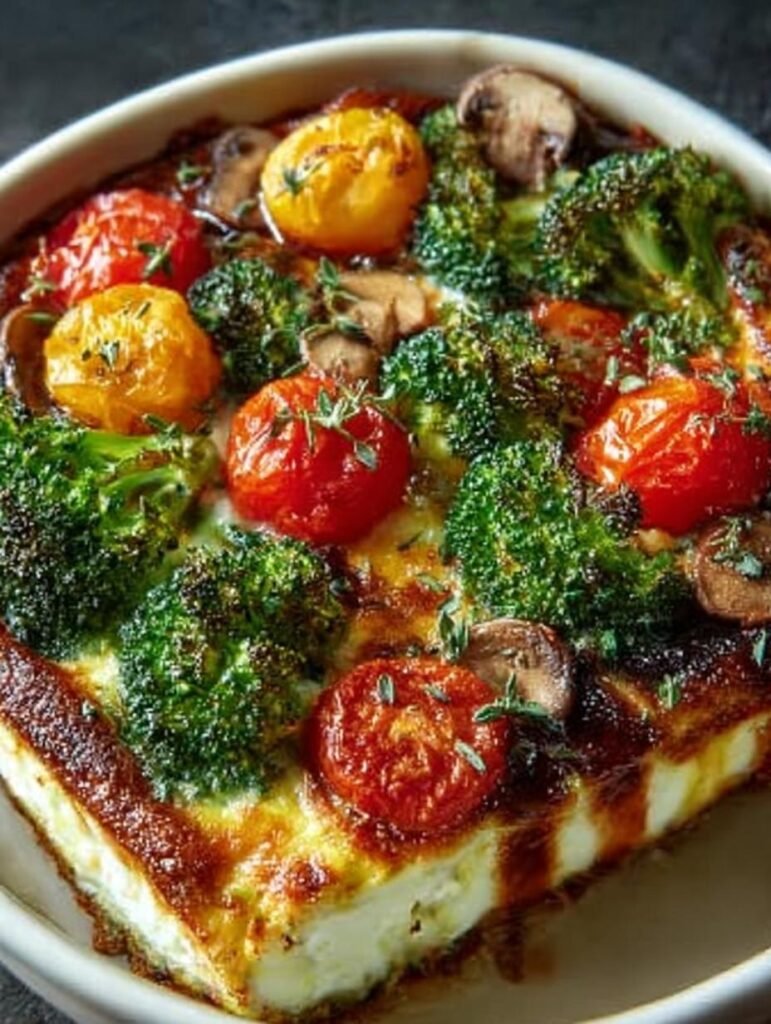 High Protein Veggie Bake