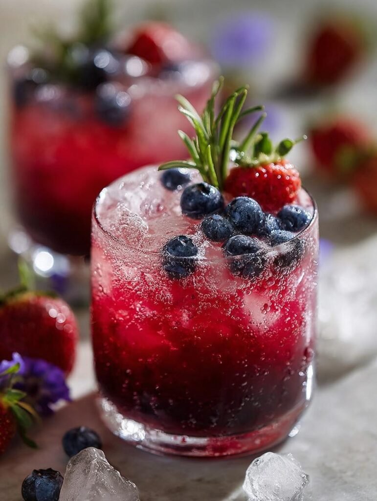 Honey Berry Kombucha Smash