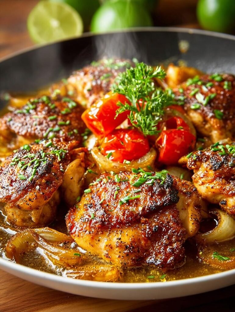 Honey Lime Chicken Skillet