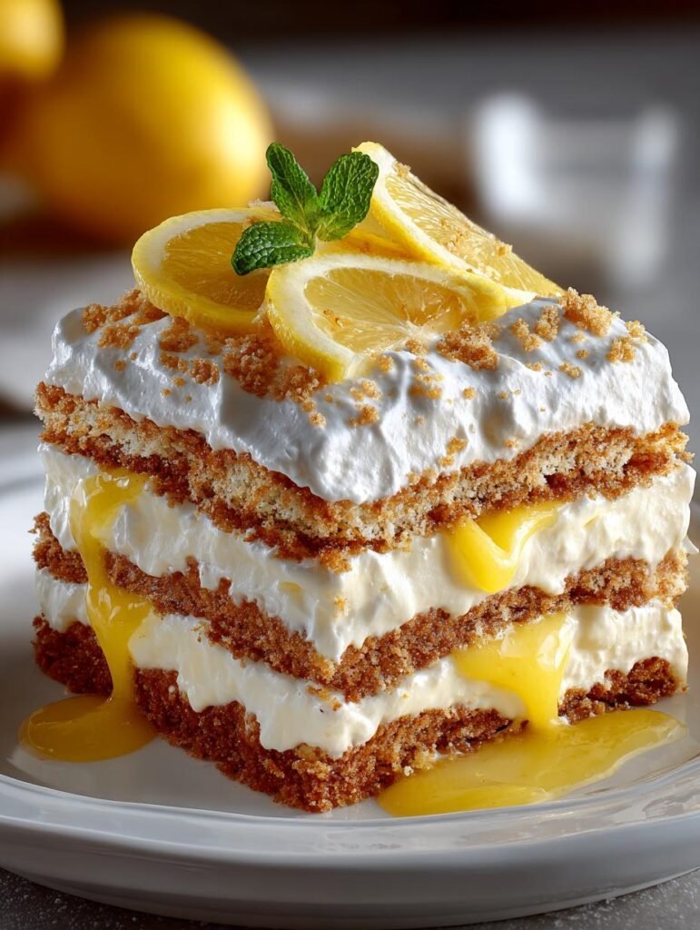 Lemon Icebox Cake