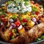 Loaded Potato Taco Bowl