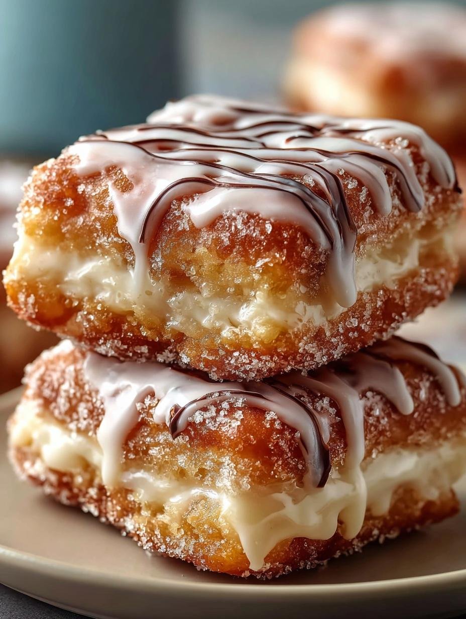Maple Donut Bars