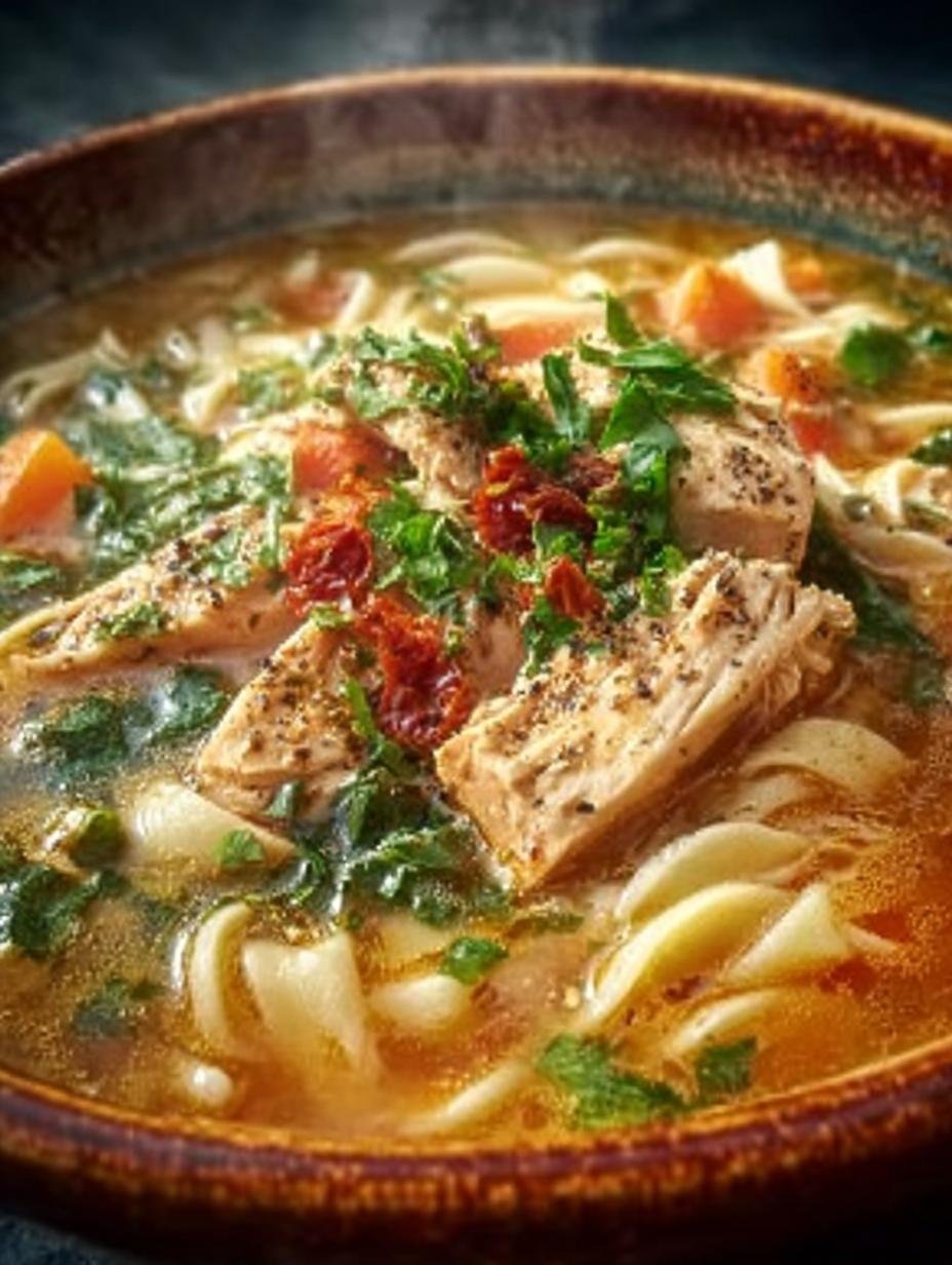Marry Chicken Noodle Soup: 5 Steps to Comforting Bliss - Marry Chicken Noodle Soup - additional detail