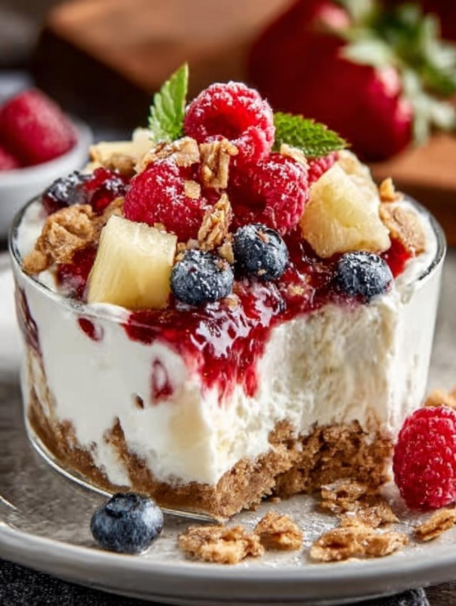 Millionaire Cheesecake Salad Incredible 5-Layer Delight - Millionaire Cheesecake Salad Incredible - additional detail