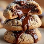 Nutella Stuffed Cookies