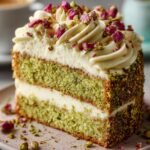 Pistachio Rose Cake