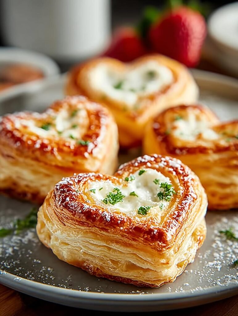 Puff Pastry Hearts