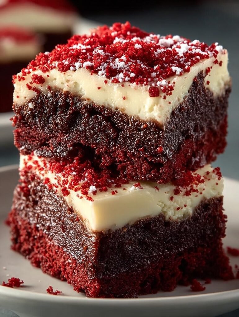 Red Velvet Brownies