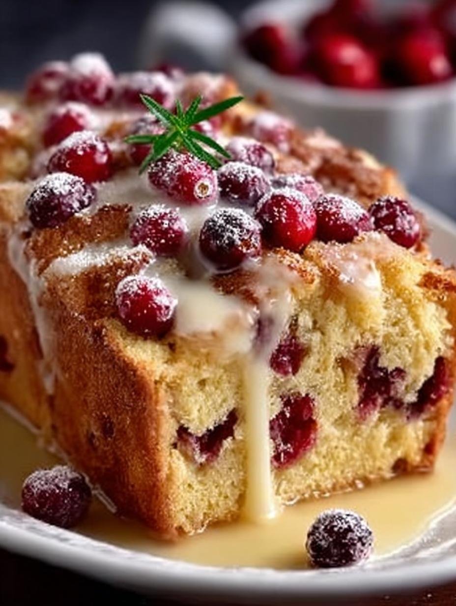Rich Cranberry Eggnog Bread: 5 Irresistible Ways to Enjoy - Rich Cranberry Eggnog Bread - main visual representation
