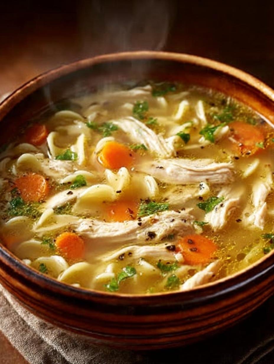 Rotisserie Chicken Noodle Soup: 5 Ingredients for Comfort - Rotisserie Chicken Noodle Soup - main visual representation