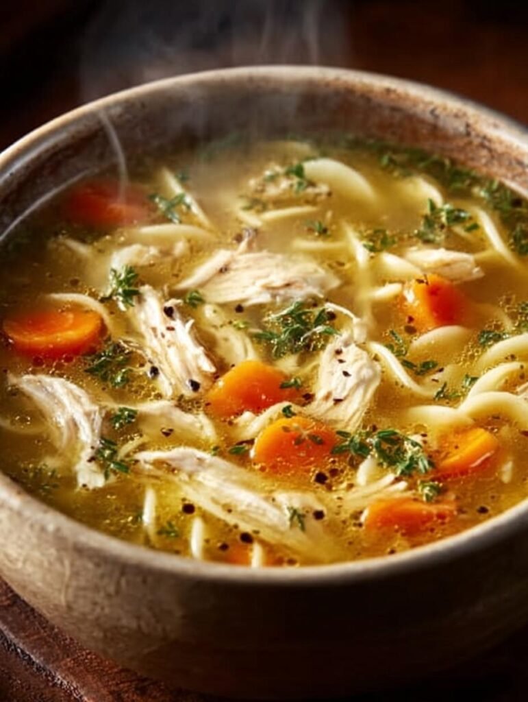 Rotisserie Chicken Noodle Soup
