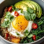Savory Quinoa Breakfast Bowl