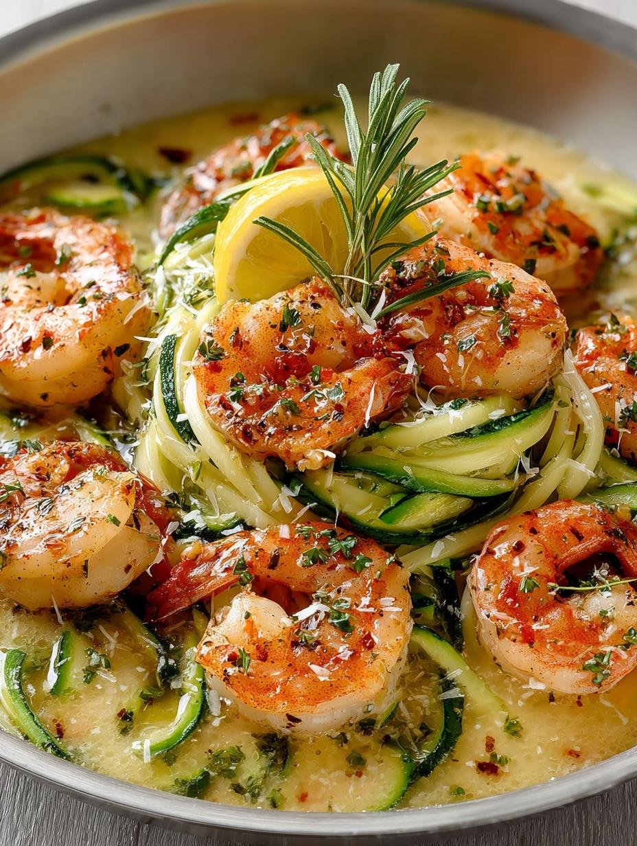 Shrimp Scampi with Zucchini: 5-Minute Flavorful Delight - Shrimp Scampi with Zucchini - main visual representation