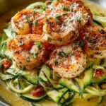 Shrimp Scampi with Zucchini