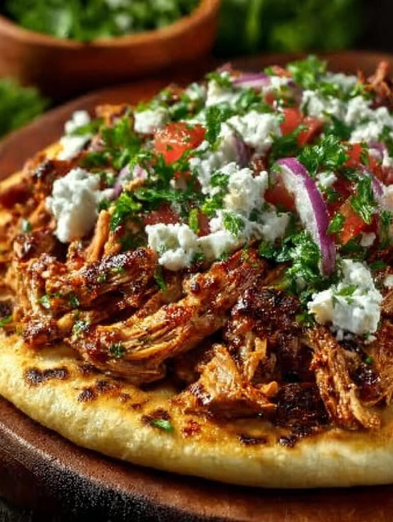 Slow Cooker Chicken Shawarma