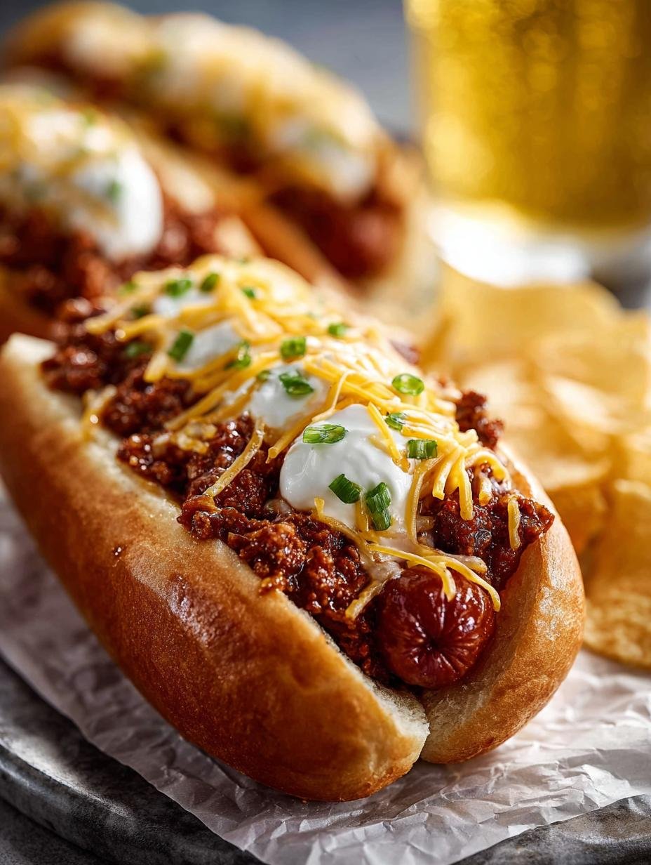 Spicy Chili Dogs with Bold Flavors for Summer Fun - Spicy Chili Dogs with - additional detail