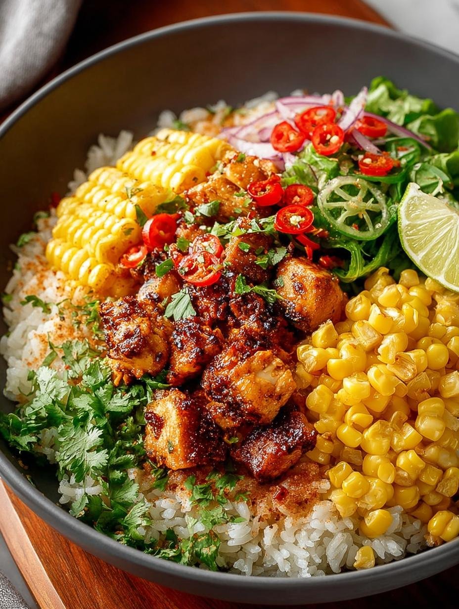 Street Corn Chicken Rice