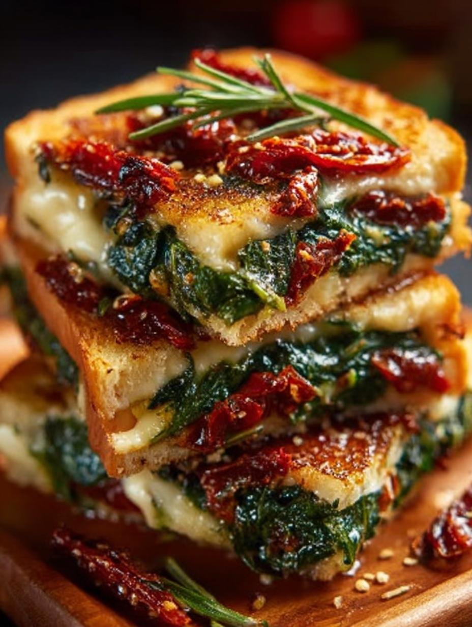 Sun Dried Tomato Spinach: 7 Amazing Grilled Cheese Ideas 1 Sun Dried Tomato Spinach