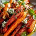Sweet Savory Roasted Carrots