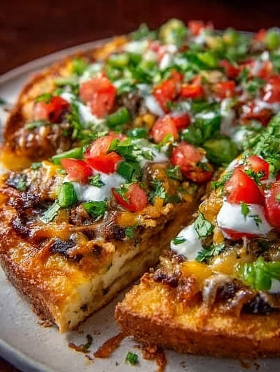 Best Taco Pizza Recipe: 7 Reasons to Love It - Taco Pizza - main visual representation
