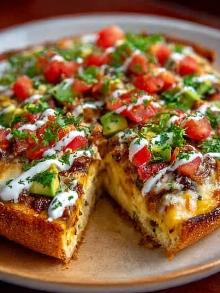 Taco Pizza