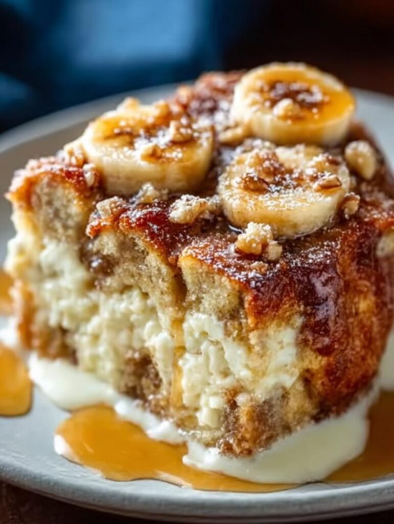 Tasty Banana Bread Pudding