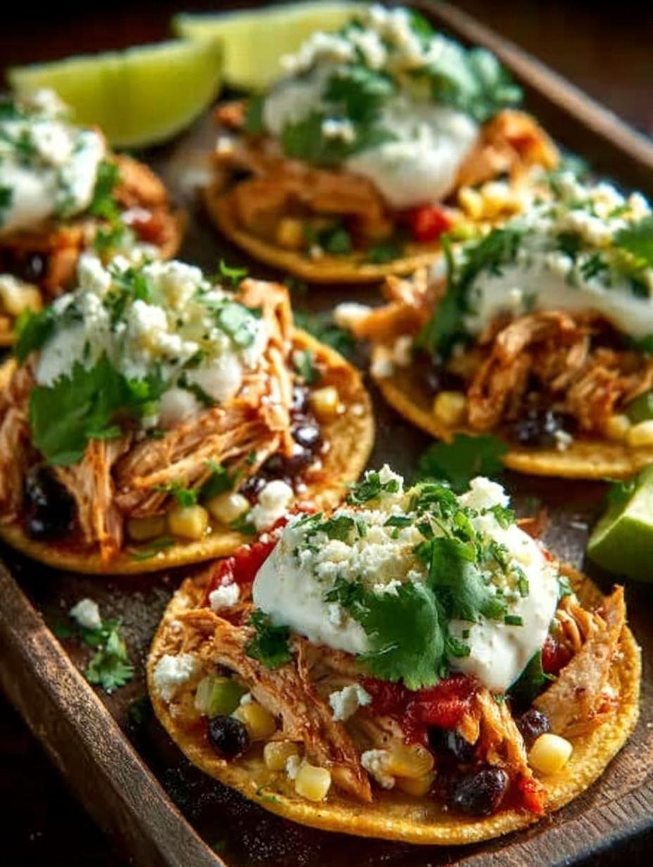 Tasty Rotisserie Chicken Tostadas: 7 Flavorful Ways - Tasty Rotisserie Chicken Tostadas - main visual representation