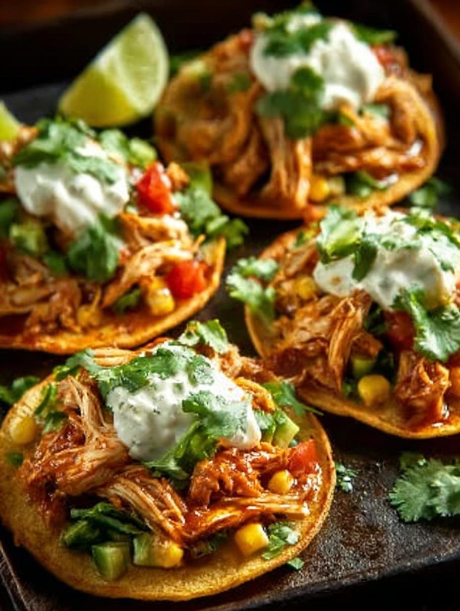 Tasty Rotisserie Chicken Tostadas: 7 Flavorful Ways - Tasty Rotisserie Chicken Tostadas - additional detail