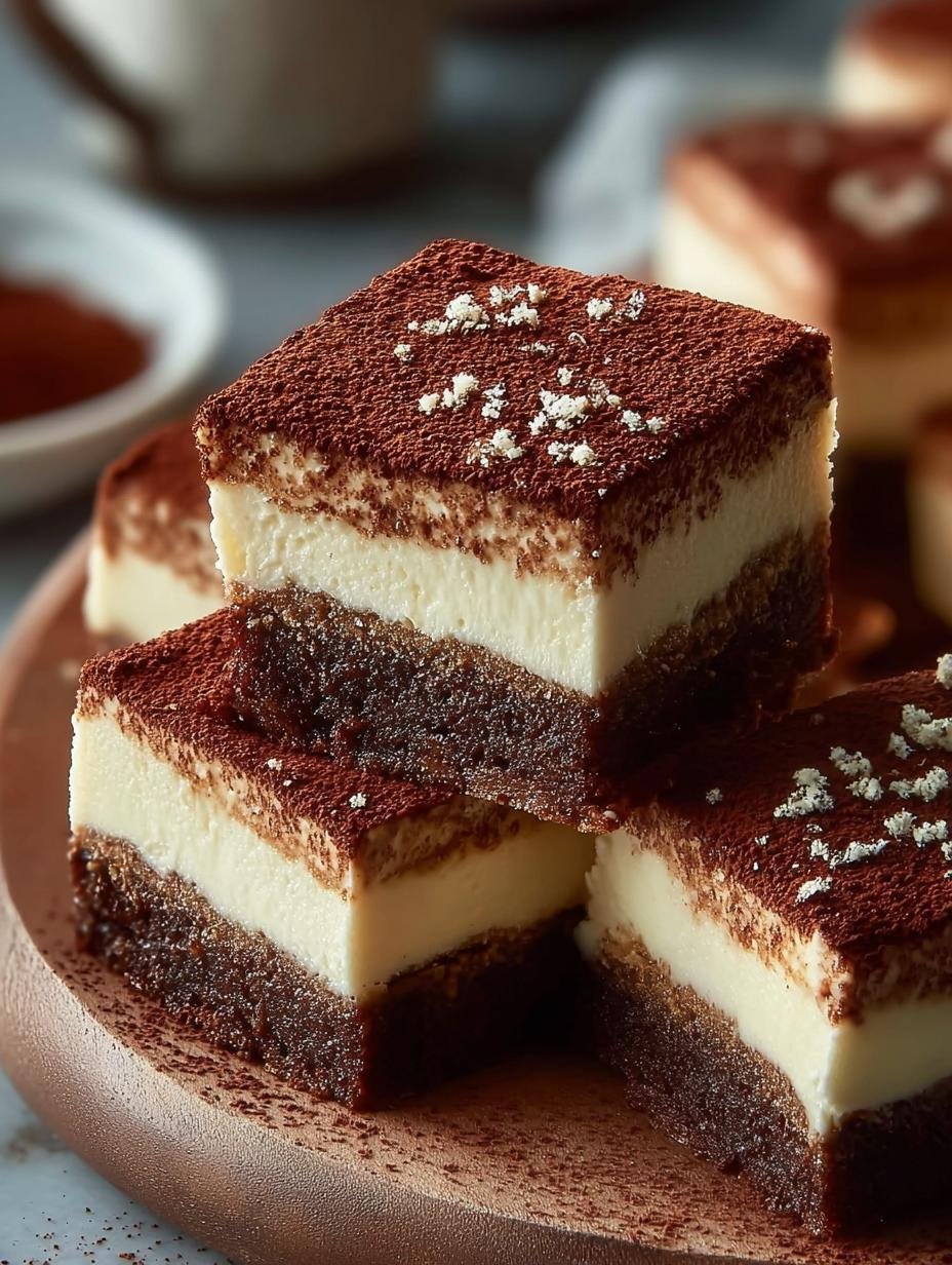 Tiramisu Brownies: 5 Reasons You’ll Love This Dessert - Tiramisu Brownies - main visual representation