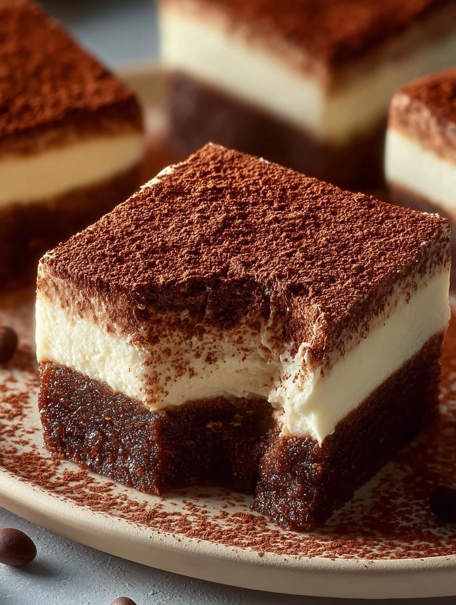 Tiramisu Brownies: 5 Reasons You’ll Love This Dessert - Tiramisu Brownies - additional detail