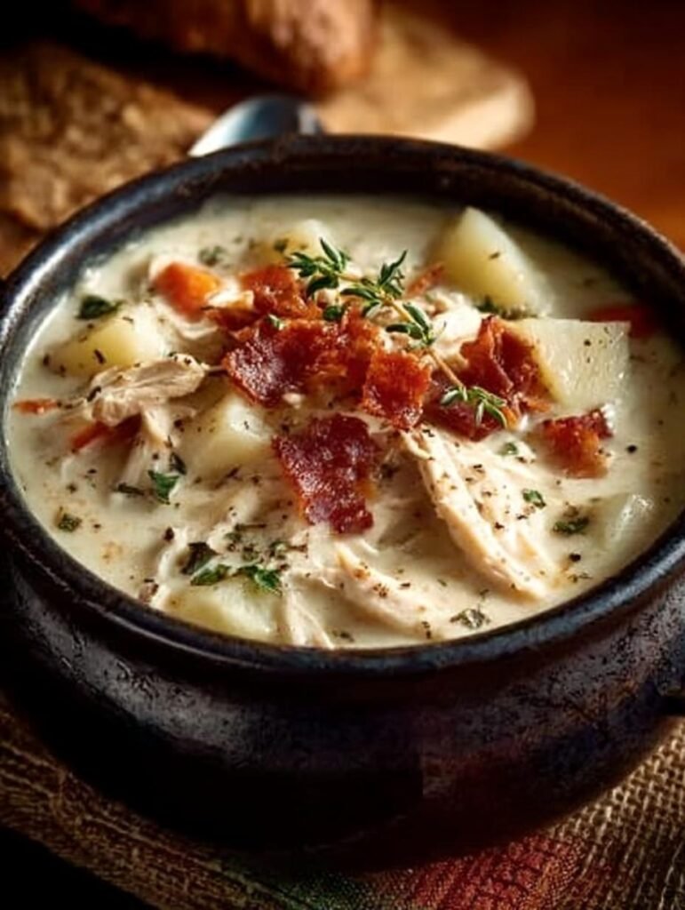 Traditional Chicken Potato Soup