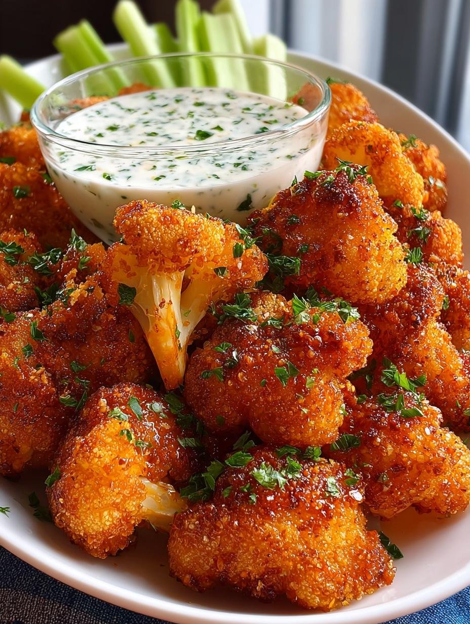Vegan Cauliflower Buffalo Wings: 5 Irresistible Recipes - Vegan Cauliflower Buffalo Wings - additional detail
