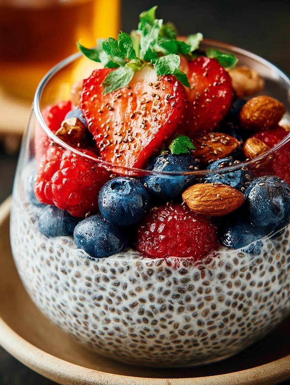 Vegan Chia Seed Pudding: 5-Minute Recipe for Breakfast 3 Vegan Chia Seed Pudding: 5-Minute Recipe for Breakfast - Vegan Chia Seed Pudding - additional detail