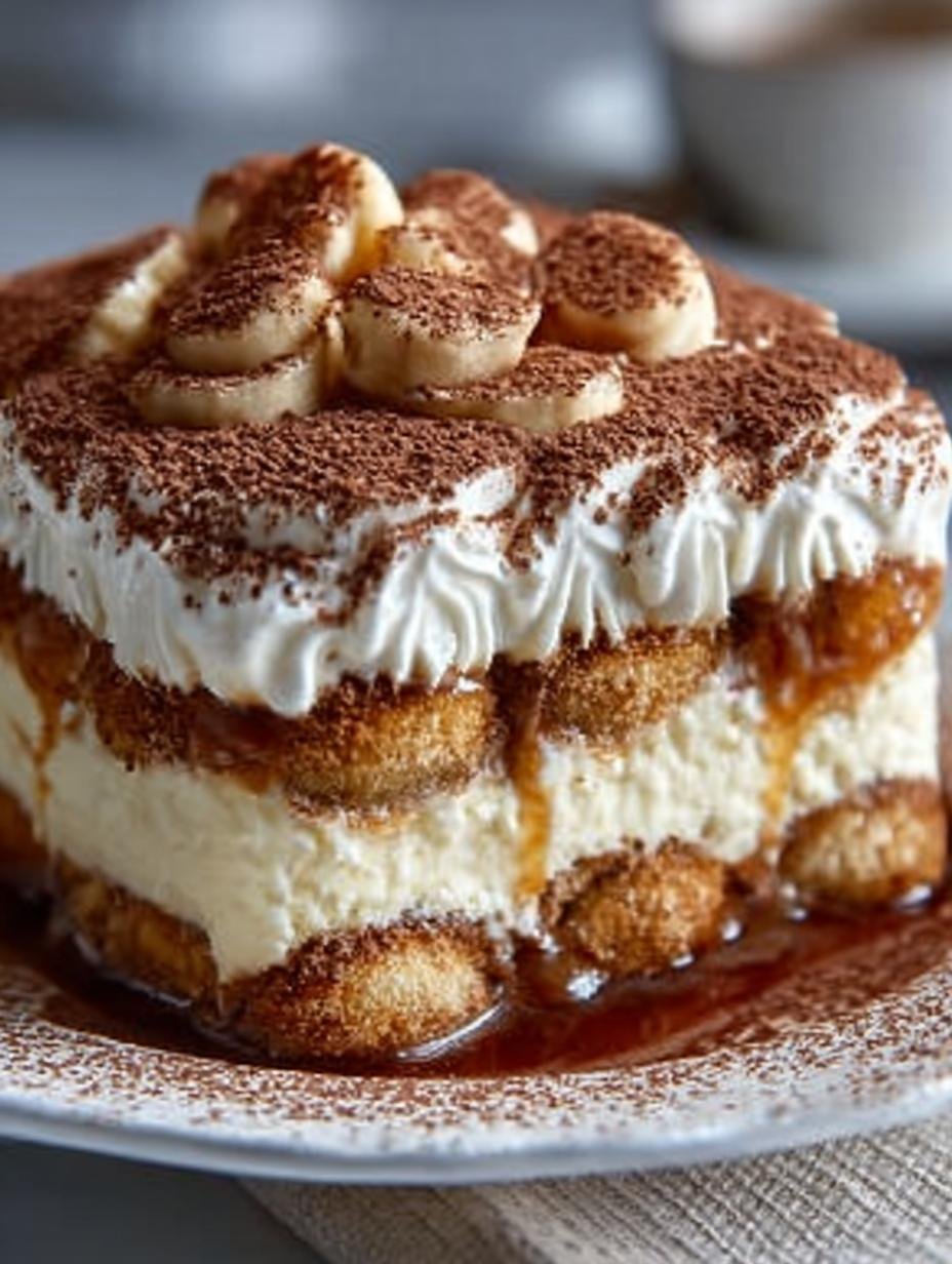 Banana Pudding Tiramisu with
