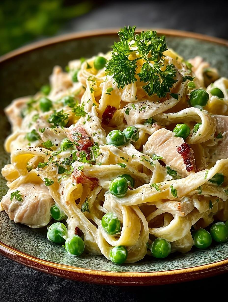 Creamy Chicken Pea Pasta: 30-Minute Family Delight - Creamy Chicken Pea Pasta - main visual representation