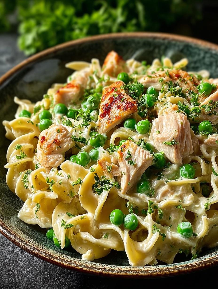 Creamy Chicken Pea Pasta: 30-Minute Family Delight - Creamy Chicken Pea Pasta - additional detail