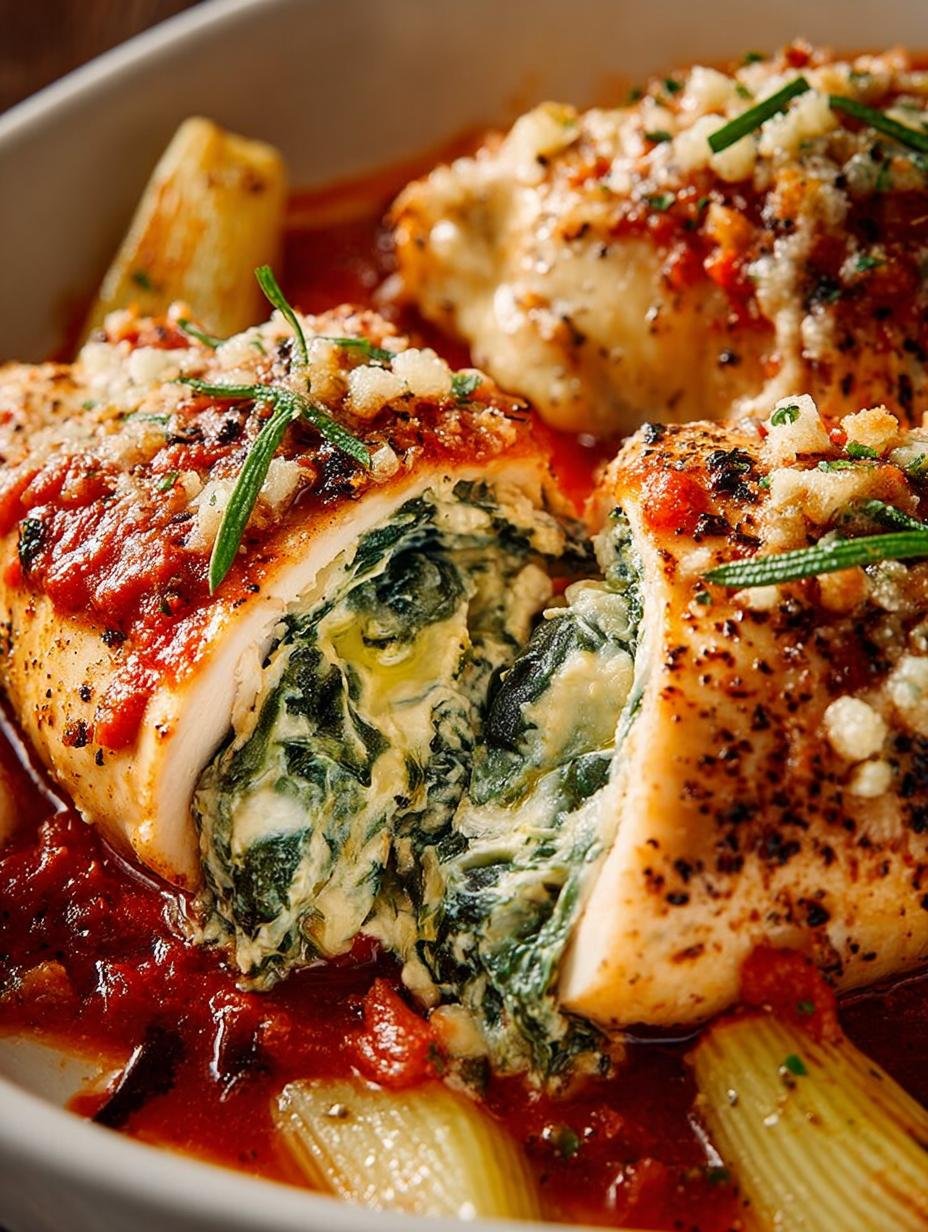 Garlic Chicken Spinach Stuffed Shells for Easy Dinner - Garlic Chicken Spinach Stuffed - additional detail