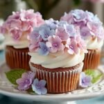 Hydrangea Cupcakes