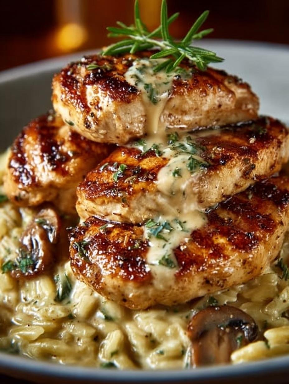 Marsala Chicken with Creamy