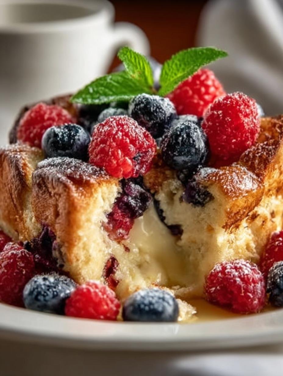 Mixed Berry Bread Pudding: 7 Irresistible Variations - Mixed Berry Bread Pudding - main visual representation