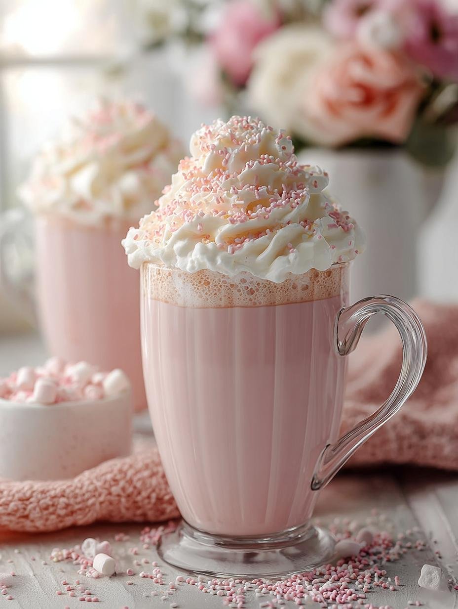 Delicious Pink White Hot Chocolate for Every Occasion - Pink White Hot Chocolate - main visual representation