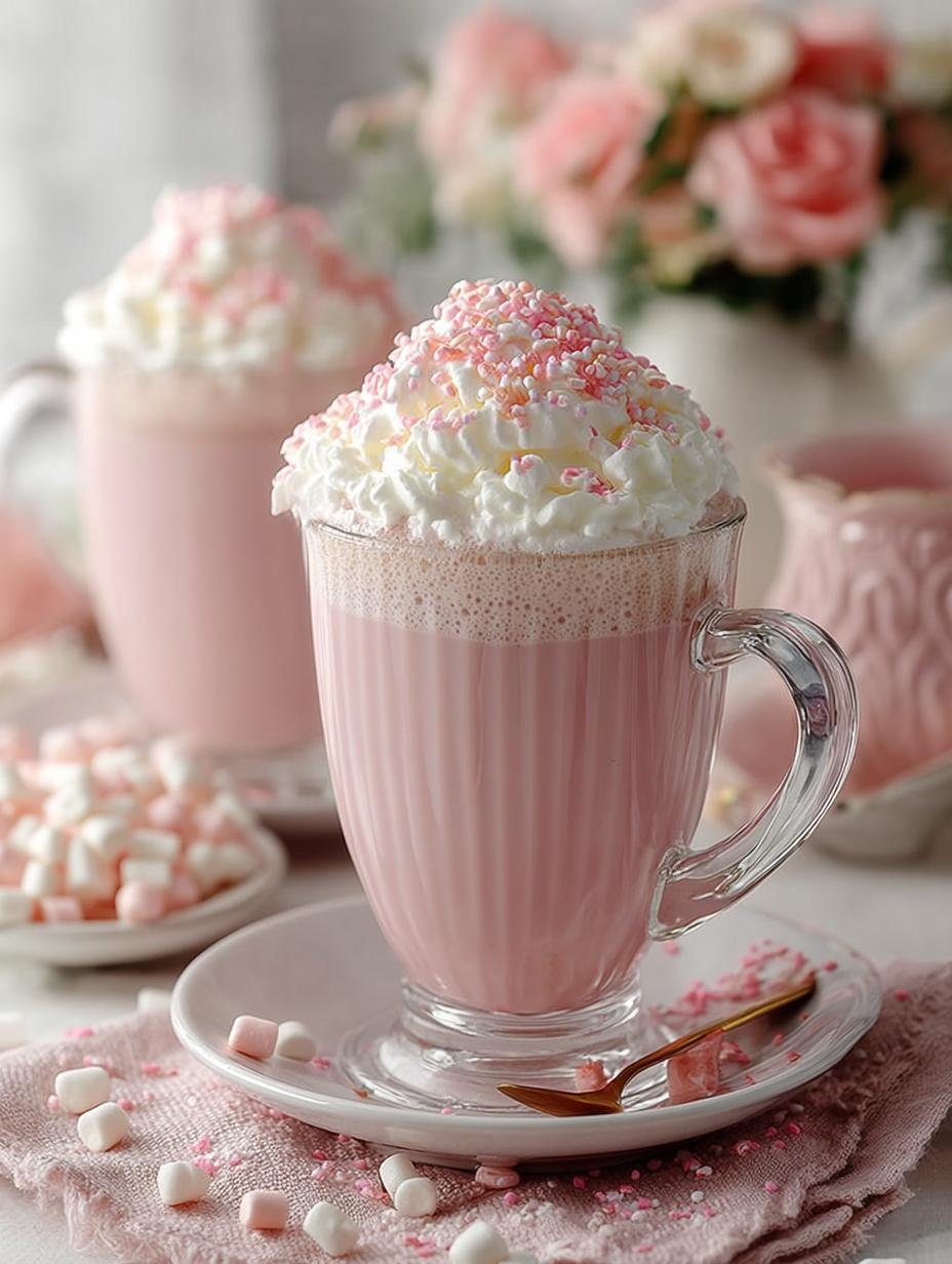 Delicious Pink White Hot Chocolate for Every Occasion - Pink White Hot Chocolate - additional detail