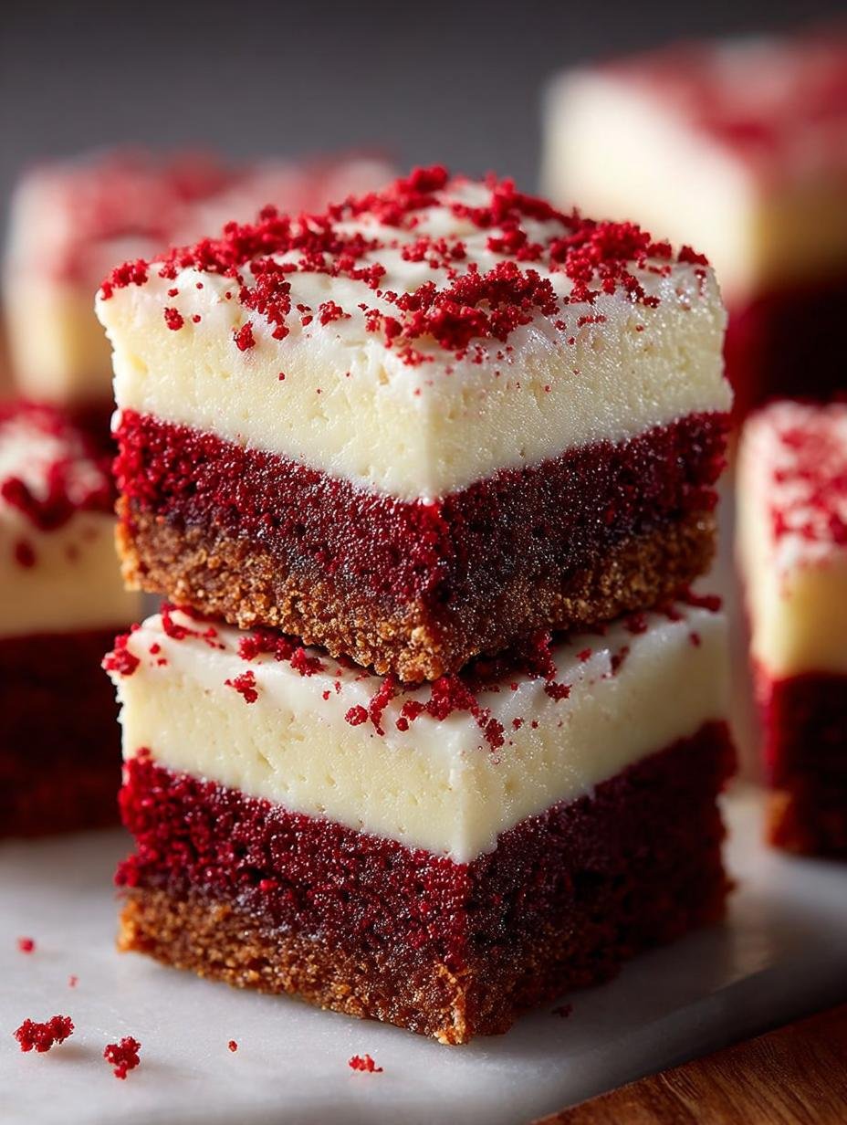 Red Velvet Cookie Bars: 16 Irresistible Treats to Indulge - Red Velvet Cookie Bars - additional detail