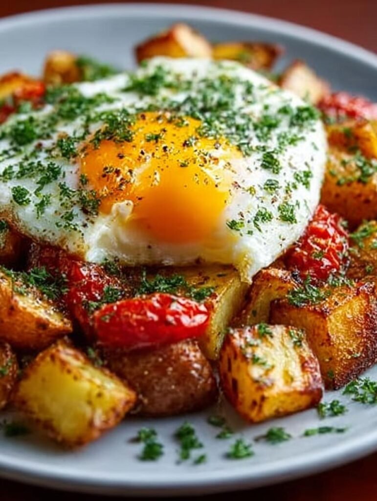 Spanish Style Eggs with