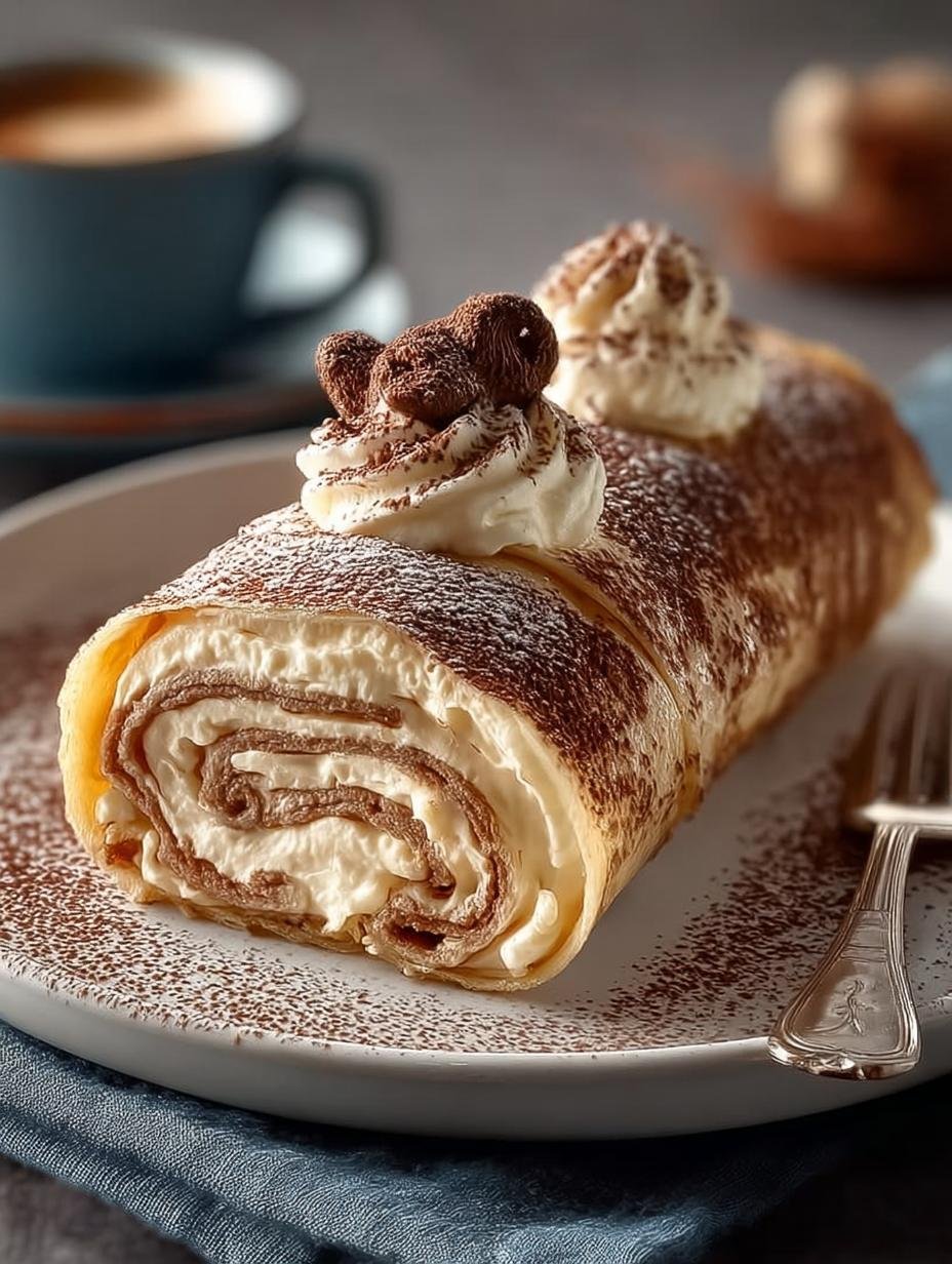 Tiramisu Crepe Rolls: 5 Irresistible Layers of Delight - Tiramisu Crepe Rolls - main visual representation