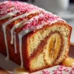 Valentines Banana Bread